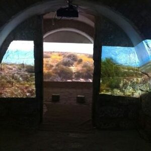 (de la mere au desert, chantal akerman, installation, mamuta 2015. in the frame of intersections, JFF)