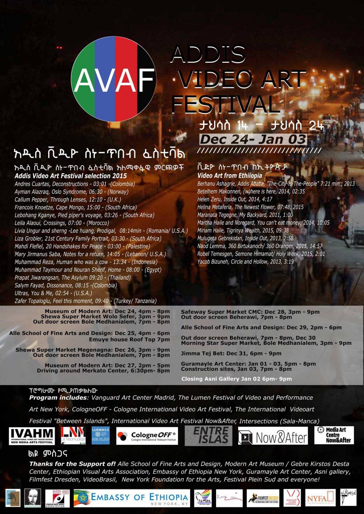Video Art Festival in Addis Abbaba