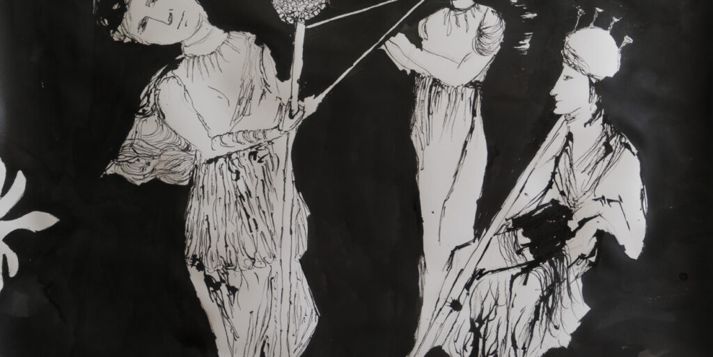 The exhibit Mother Opium is the fruit of artist-researcher Sagit Mezamer’s inquiry into the subject of drug addiction, specifically opiate addiction.